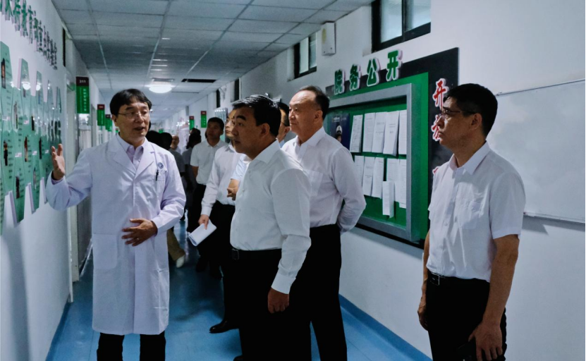 自治区人民政府副主席马宗保调研太阳集团安全生产、学科建设和人才培养工作